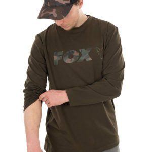 Fox Long Sleeve Khaki/Camo T-Shirt Clothing