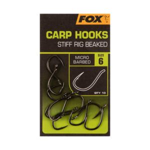 Fox Stiff Rig Beaked Carp Hooks Hooks - Carp Hooks