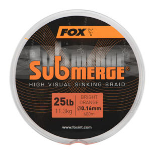 Fox Submerge High Visual Sinking Braid Mainline and Leaders
