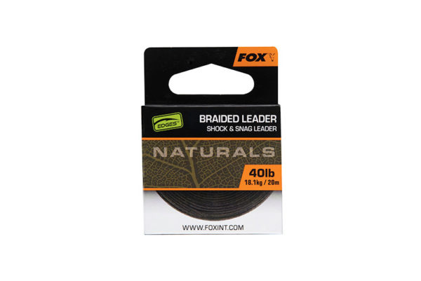 Fox EDGES™ Naturals Braided Leader - CAC820