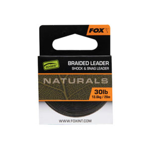 Fox EDGES™ Naturals Braided Leader Mainline and Leaders
