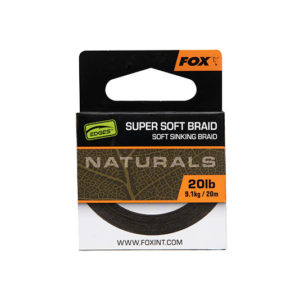 Fox EDGES™ Naturals Super Soft Braid Edges™ Hooklinks & Leader Materials
