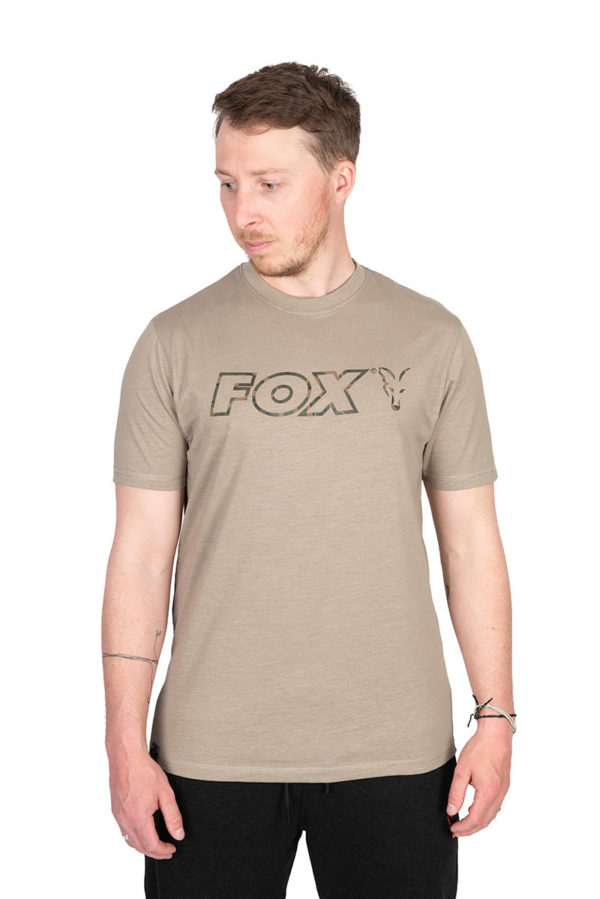 Fox Ltd LW Khaki Marl T Clothing