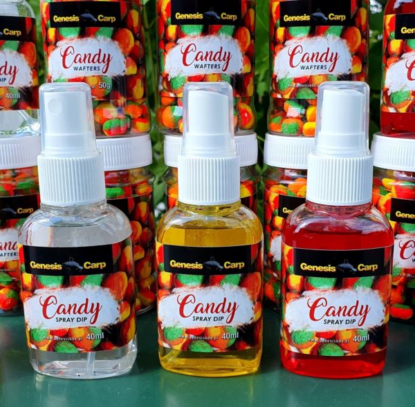 Genesis Carp GENESIS CARP CANDY SPRAY DIP GARLIC-FISH 40ml