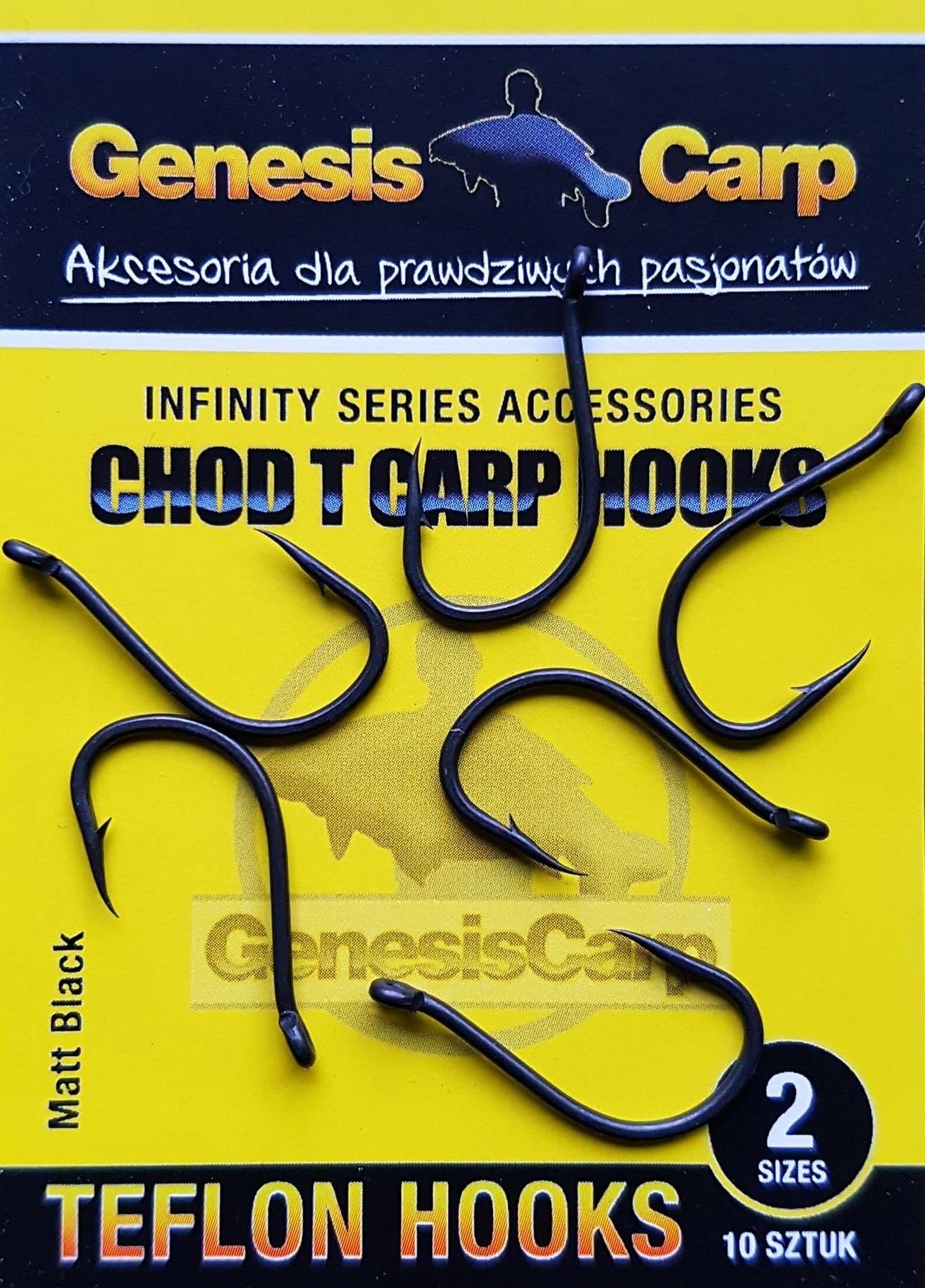 GENESIS CARP Chod T Carp Hooks size 6 -  - Sklep