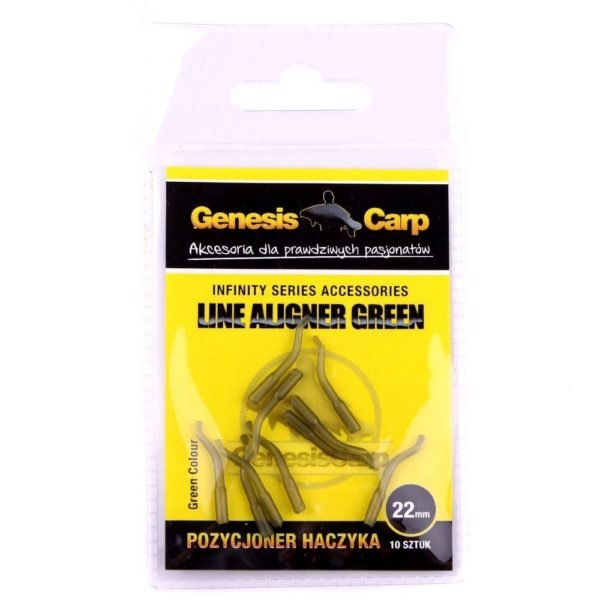 Genesis Carp GENESIS CARP Pozycjoner haczyka zielony 15mm/10szt.