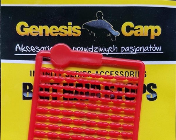 Genesis Carp GENESIS CARP Stopery do kulek i pelletu 1szt. RED