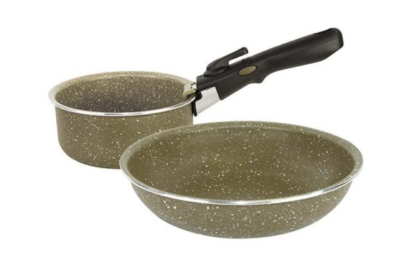 Trakker Armolife Marble Cookset  Compact Zestaw garnek + patelnia (kompaktowy)