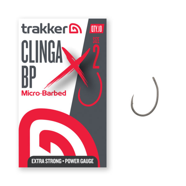 Trakker Clinga BP XS Hooks Size 2 (Micro Barbed) TPx5