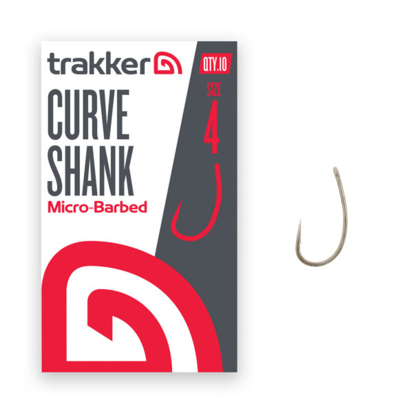 Trakker Curve Shank Hooks Size 4 (Micro Barbed) TPx5