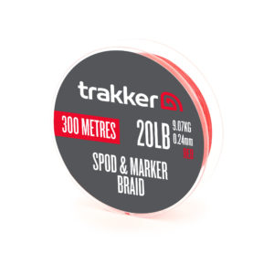 Trakker Spod Marker Braid (20lb)(9.07kg)(0.24mm)(300m)(Red)