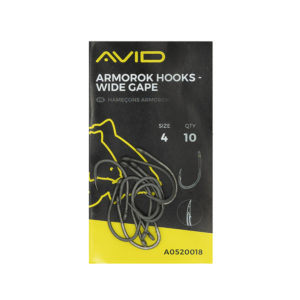 Avid Armorok Hooks- Wide Gape Size 4 A0520018
