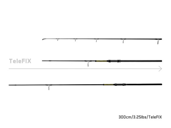 300cm/3.00lbs/TeleFIX Delphin STALX