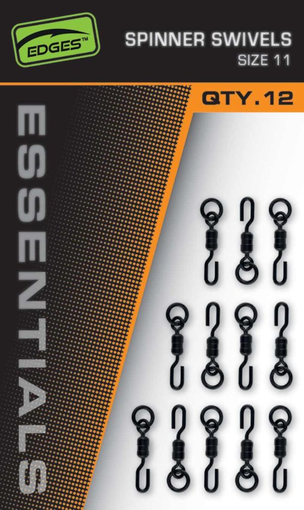 Fox EDGES™ Essentials Spinner Swivels - Size 11 EDGES™ Rig Accessories