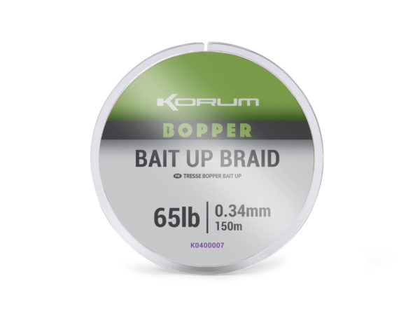 Korum Bopper Bait Up Braid - 65Lb K0400007