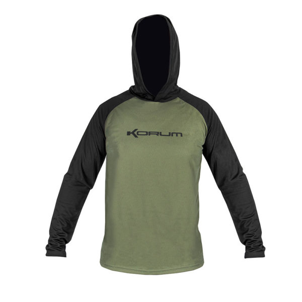 Dri-Active Hooded Longsleeve T-Shirt - XL K0350061