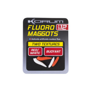 Korum Fluoro Maggots - Yellow/Orange KAM/FYO