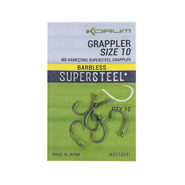 Grappler Hook Size 14 Barbless Korum