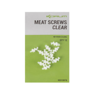 Korum Meat Screws (Clear) K0310078