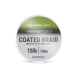 Korum Smokeshield Coated Braid - 15Lb K0400005