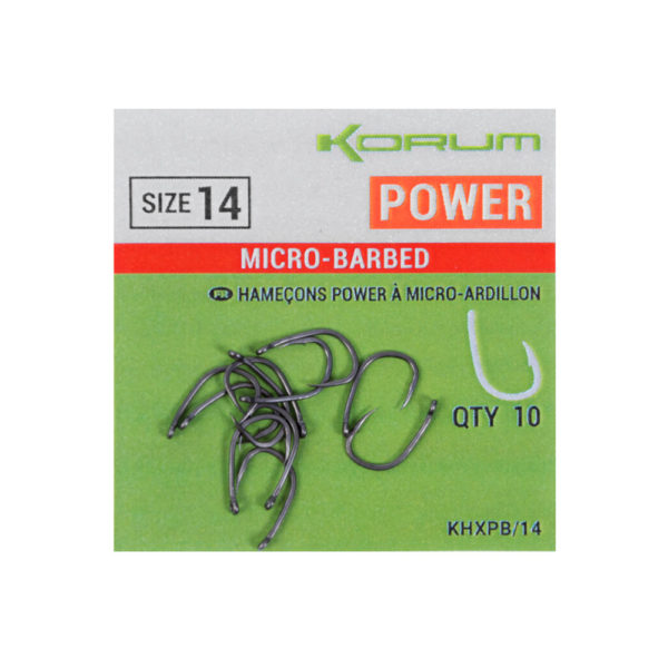 Xpert Power - Barbless (Size 10) Korum
