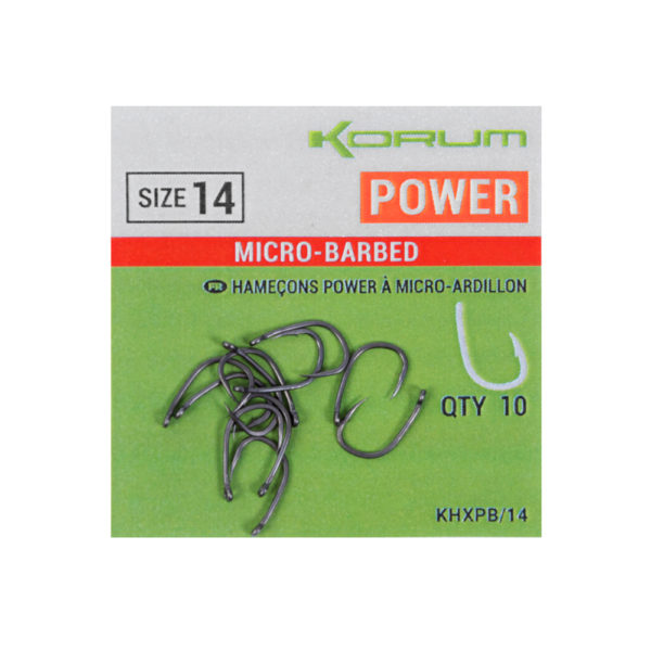 Xpert Power - Barbless (Size 12) Korum