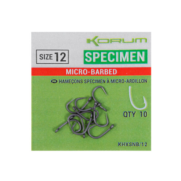 Xpert Specimen - Barbless (Size 10) Korum