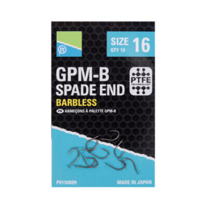 Preston Gpm-B Hooks - Size 12 - Spade End P0150007