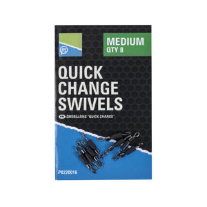 Preston Quick Change Swivels - Medium P0220016