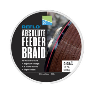 Preston Reflo Absolute Feeder Braid - 0.10Mm P0280001