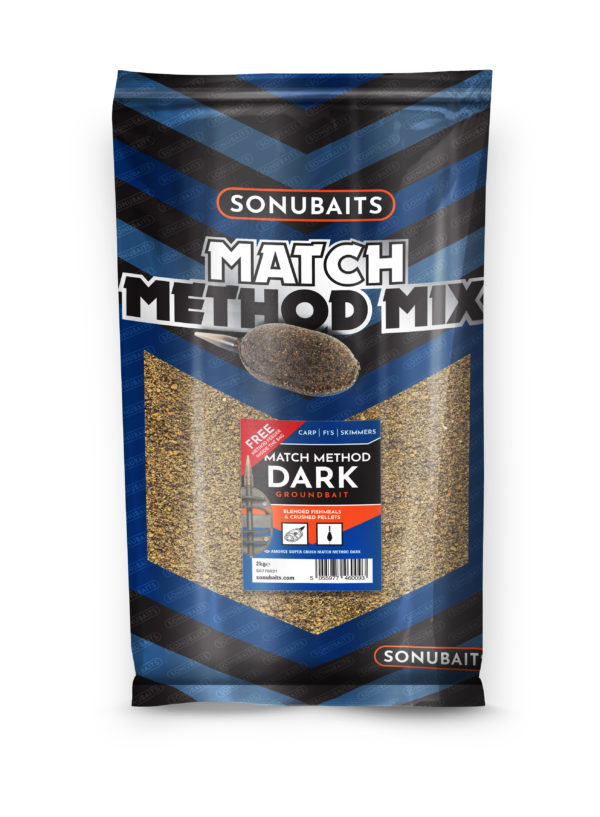 Sonubaits Match Method Mix - Dark - 2Kg S1770021