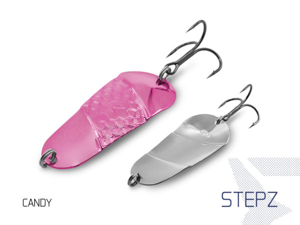 Łyżka Delphin STEPZ StripSCALE 10g CANDY Hook #2