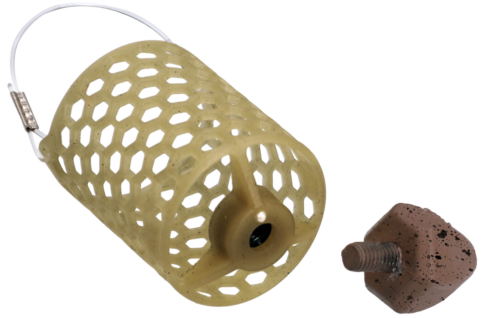 Mikado wędkarstwo - KOSZYCZEK ZANĘTOWY - DYSTANSOWY WYMIENNY - 60G(30X37) - op.1szt.