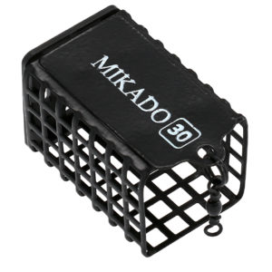 Sklep z Mikado Śląsk - KOSZYCZEK ZANĘTOWY - KWADRATOWY Z DENKIEM - 120g - (30x30x55mm) - op.1szt.