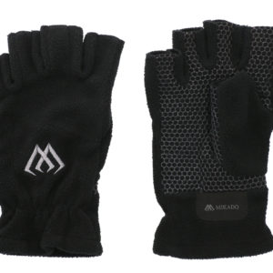 Sklep z Mikado Śląsk - RĘKAWICZKI POLAROWE - BEZ PALCÓW rozm. L - CZARNO SZARY - op.1kpl.