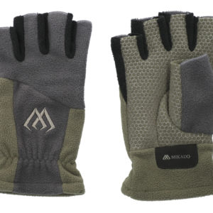 Sklep z Mikado Śląsk - RĘKAWICZKI POLAROWE - BEZ PALCÓW rozm. XL - SZARO ZIELONY - op.1kpl.