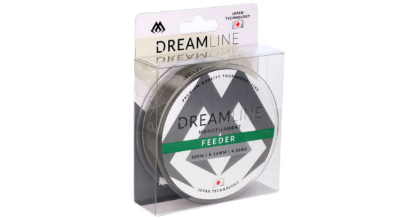 ŻYŁKA - DREAMLINE FEEDER - 0.18mm/5.06kg/300m - ZIELONA - op.1szp.