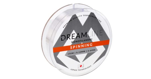 Mikado wędkarstwo - ŻYŁKA - DREAMLINE SPINNING - 0.12mm/2.64kg/150m - TRANSPARENTNA - op.1szp.