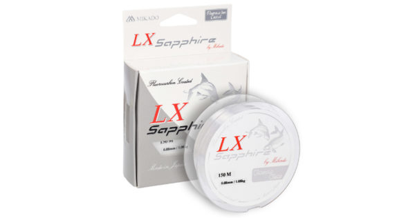 Sklep z Mikado Śląsk - ŻYŁKA - LX SAPPHIRE CLASSIC CLEAR - 0.10mm/1.70kg/150m - op.1szp.