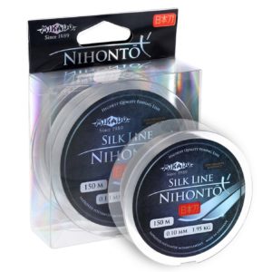 Sklep z Mikado Śląsk - ŻYŁKA - NIHONTO SILK LINE - 0.14mm/3.20kg/150m - op.1szp.