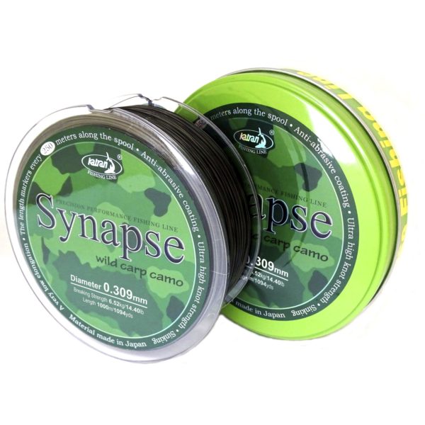 Katran KATRAN SYNAPSE WILD CARP CAMO 0.437MM 1000M