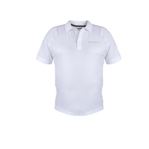Sklep Shimano L White Krótki Rękaw Koszulka Polo Shimano