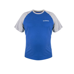 Sklep Shimano 2XL Blue Krótki Rękaw Koszulka T-shirt Shimano
