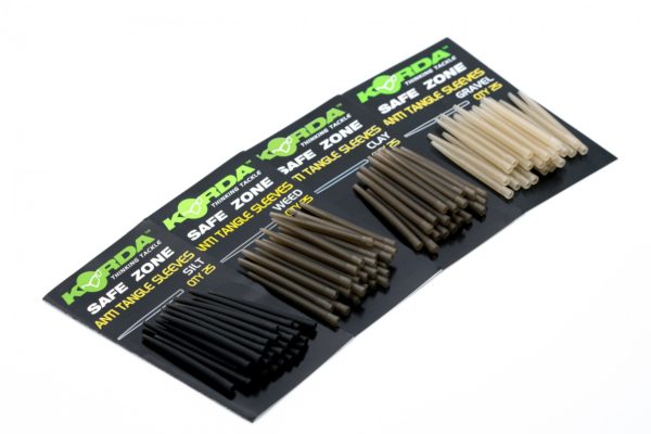 Lead Systems Anti-Tangle Sleeves KORDA Anti Tangle Hooklink Sleeves - Muddy Brown - KATSC