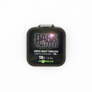 Hooklinks Dark Matter Braid KORDA Dark Matter Tungsten Coated Braid Brown 18lb 10m - KDMCG18