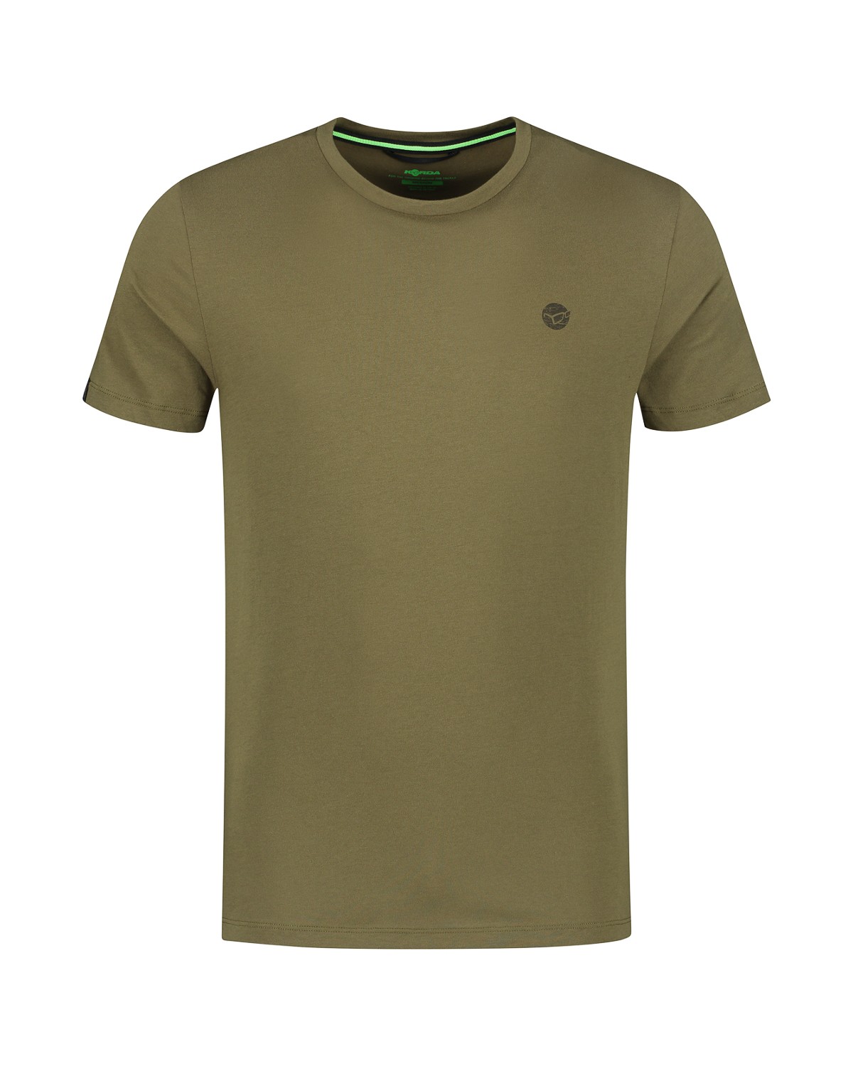 Clothing Korda T-shirts KORDA Kore Round Neck Tee Olive S - KCL340