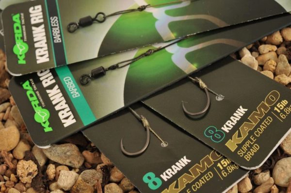 Ready Tied Rigs Krank Rig KORDA Krank ready rig barbed size 2 - KCR072