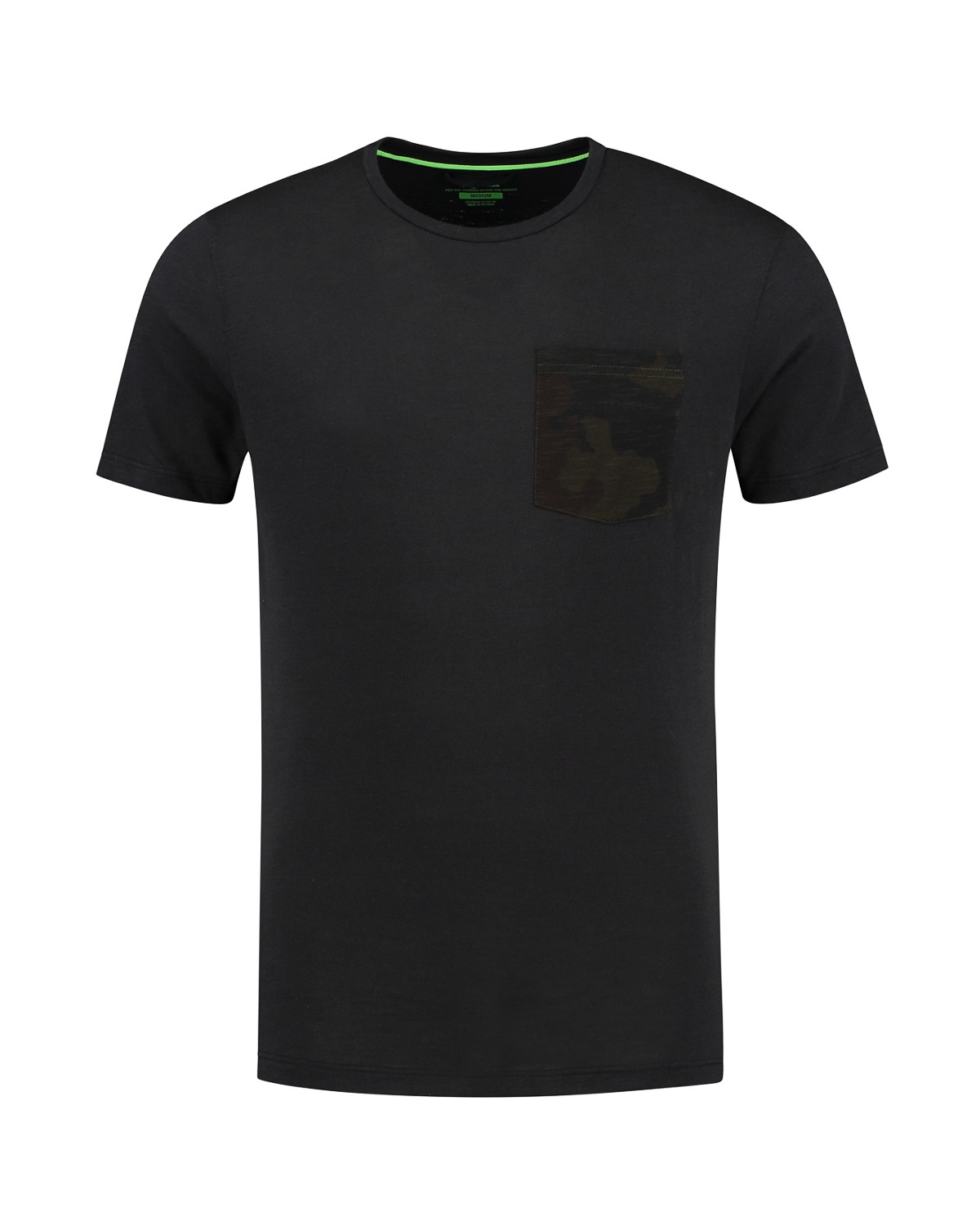 KCL721 LE Kamo Pocket Tee Black L||