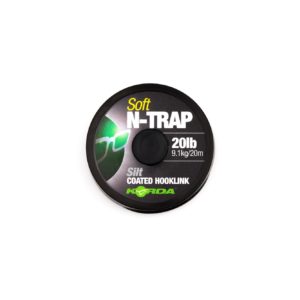Hooklinks N-Trap Soft KORDA N-Trap Soft 15lb Weedy Green - KNT01