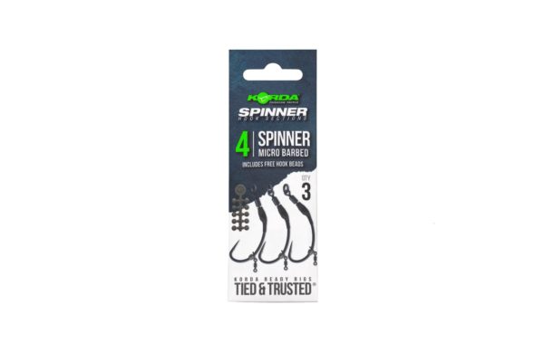 Ready Tied Rigs Spinner Hook Sections Spinner KORDA Spinner Hook Sections Spinner 4 - KRR030